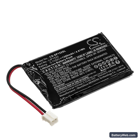 Sony Dualshock 4 Wireless Controller Replacement Battery, 3.7V, 1300mAh, Li-ion 1