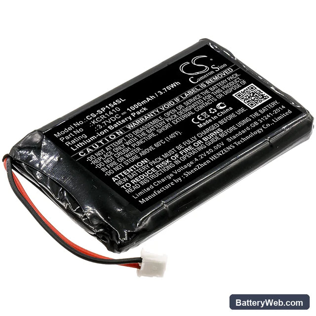 Sony PlayStation 4 Replacement Battery, 3.7V, 1000mAh, Li-ion 1