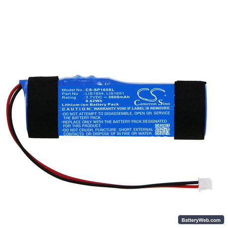 Sony CECH-ZCM2E Replacement Battery, 3.7V, 2600mAh, Li-ion 3