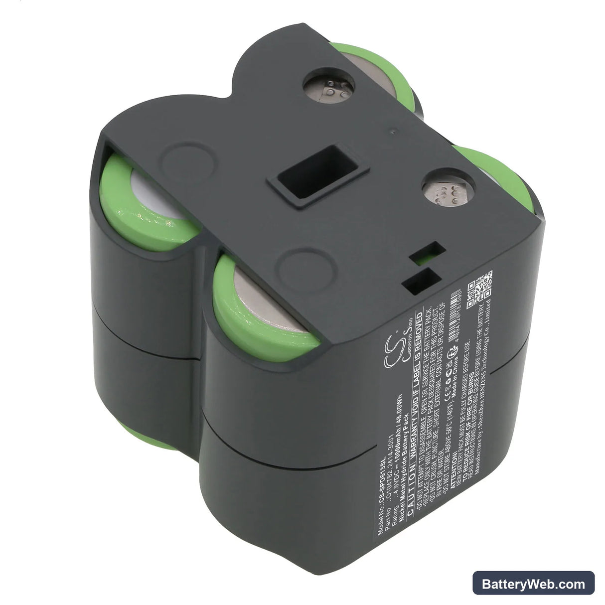 Spectra Precision GL622 Replacement Battery, 4.8V, 10000mAh, Ni-MH 3