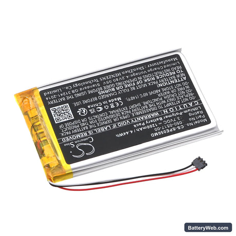 Spacelabs EVO 4 Replacement Battery, 3.7V, 1200mAh, Li-Polymer 2