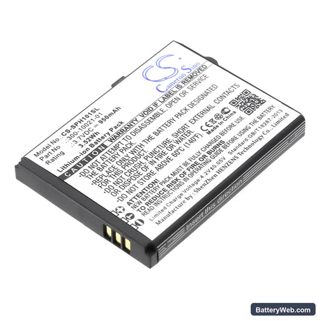 Netgear SPH-101 Replacement Battery, 3.7V, 950mAh, Li-ion 1