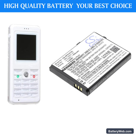 Netgear SPH-101 Replacement Battery, 3.7V, 950mAh, Li-ion 6