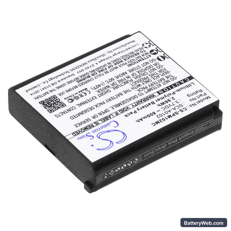 Sena Sena Prism Replacement Battery, 3.7V, 800mAh, Li-Polymer 2