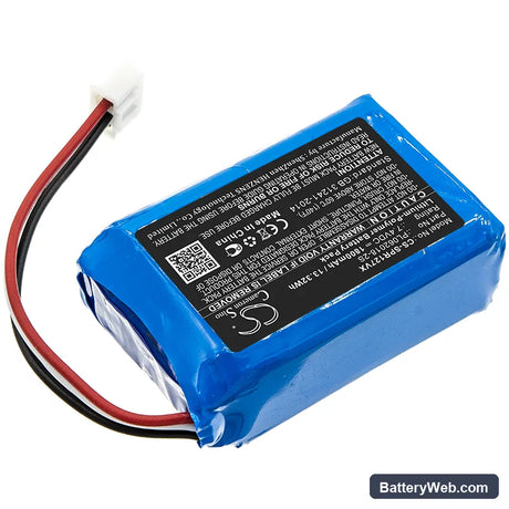 Sichler PR-030 Replacement Battery, 7.4V, 1800mAh, Li-Polymer 2