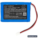 Sichler PR-030 Replacement Battery, 7.4V, 1800mAh, Li-Polymer 3