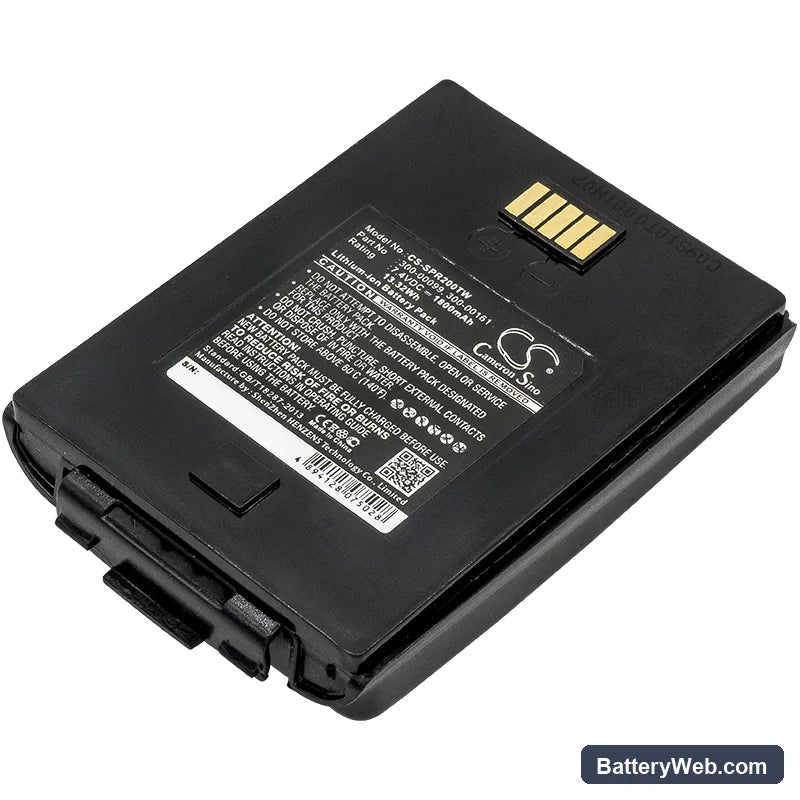 Simoco-Sepura SRP2000 Replacement Battery, 7.4V, 1800mAh, Li-ion 1