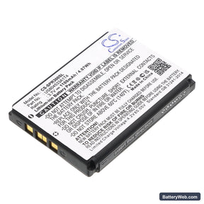 Koonlung Mini DVR3 Replacement Battery, 3.7V, 1100mAh, Li-ion 1