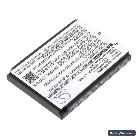 Koonlung Mini DVR3 Replacement Battery, 3.7V, 1100mAh, Li-ion 2