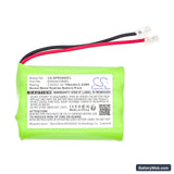 Audioline DECT 1000 Replacement Battery, 3.6V, 700mAh, Ni-MH 3