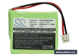 GP Replacement Battery, 2.4V, 500mAh, Ni-MH 5