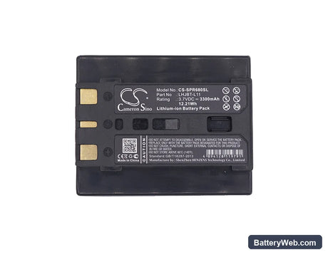 SpectraScan PR-655 Replacement Battery, 3.7V, 3300mAh, Li-ion 5