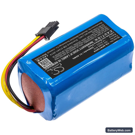 Sichler PCR-7500 Replacement Battery, 14.8V, 3500mAh, Li-ion 2