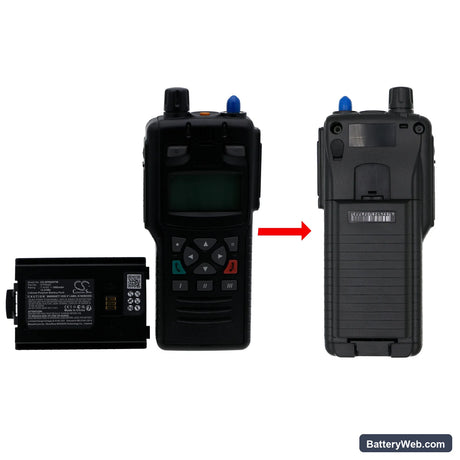 TETRA SC20 Replacement Battery, 7.4V, 1880mAh, Li-Polymer 6