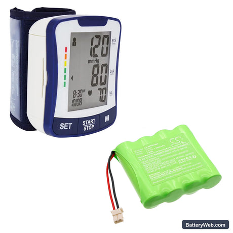Spengler pression arterielle Pro-H Replacement Battery, 4.8V, 2000mAh, Ni-MH 6