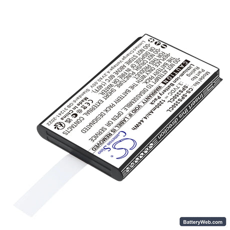 SpectraLink S35 DECT Handset Replacement Battery, 3.7V, 1200mAh, Li-ion 2