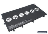 Sony Xperia Tablet Z 10.1" Replacement Battery, 3.7V, 6000mAh, Li-Polymer 5