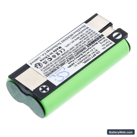 Symbol SPT-1500 Replacement Battery, 2.4V, 700mAh, Ni-MH 2