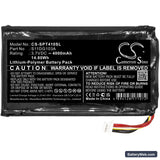 Geospatial T41-R01-001 Replacement Battery, 3.7V, 4000mAh, Li-Polymer 3