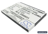 AT&T Unite Replacement Battery, 3.7V, 2500mAh, Li-ion 1
