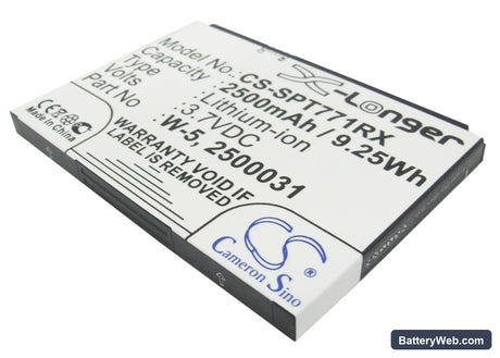 AT&T Unite Replacement Battery, 3.7V, 2500mAh, Li-ion 1