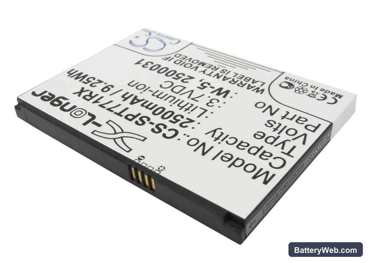 AT&T Unite Replacement Battery, 3.7V, 2500mAh, Li-ion 2