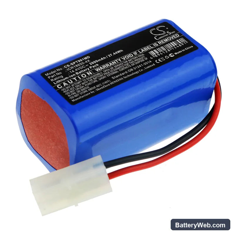 Spring ECG-902A Replacement Battery, 14.4V, 2600mAh, Li-ion 1