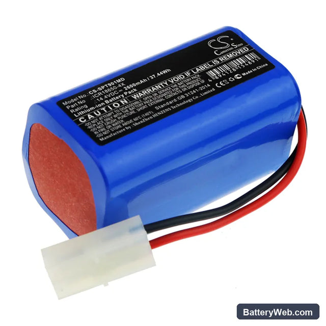 Spring ECG-902A Replacement Battery, 14.4V, 2600mAh, Li-ion 1