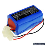 Spring ECG-912A Replacement Battery, 14.4V, 2600mAh, Li-ion 2