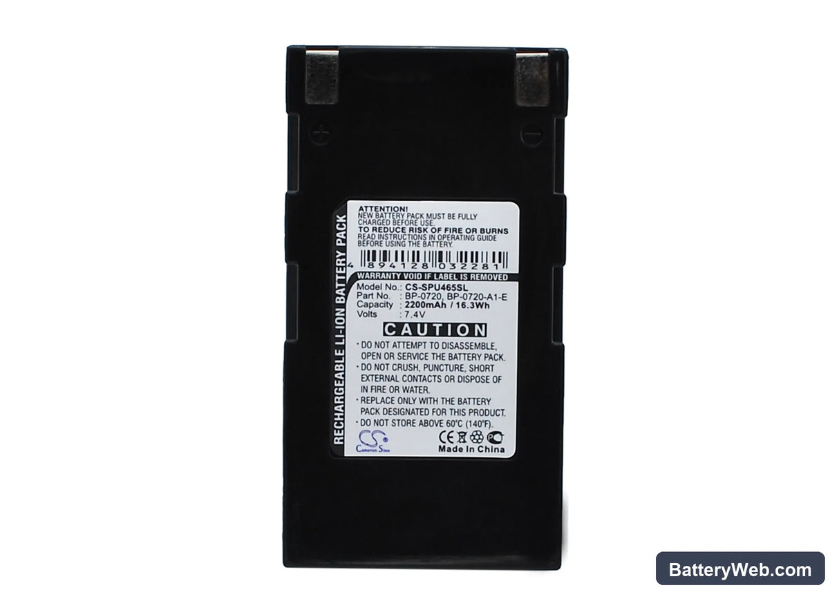 Omron NE1A-HDY01 Replacement Battery, 7.4V, 2200mAh, Li-ion 1