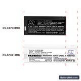 Spacelabs 90367 Replacement Battery, 12V, 2450mAh, Ni-MH 6