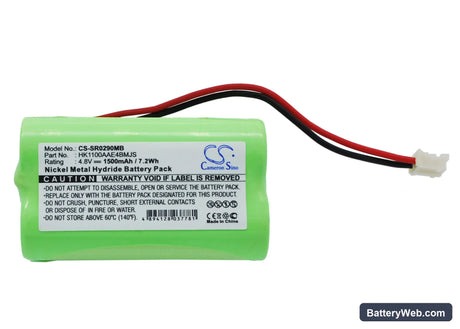 Summer Infant 0209A Replacement Battery, 4.8V, 1500mAh, Ni-MH 5