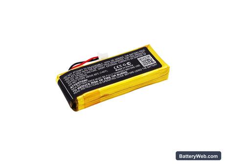 Cardo G4 Replacement Battery, 3.7V, 800mAh, Li-Polymer 3