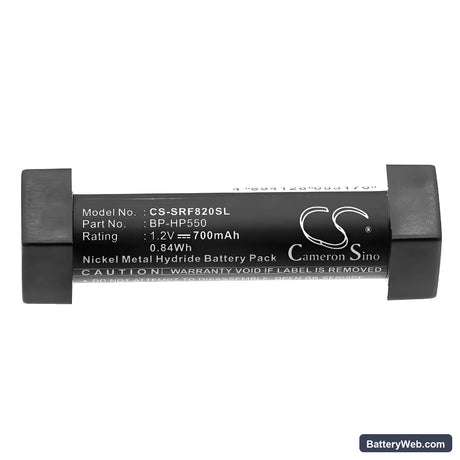 Sony BF-TDSY Replacement Battery, 1.2V, 700mAh, Ni-MH 3
