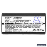 Sony MDR-RF860 Replacement Battery, 2.4V, 700mAh, Ni-MH 5