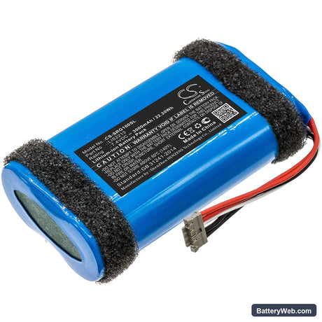 Sony SRS-HG1 Replacement Battery, 7.4V, 3000mAh, Li-ion 1