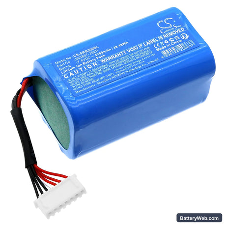 Sony SRS-XG300 Replacement Battery, 7.4V, 5200mAh, Li-ion 1