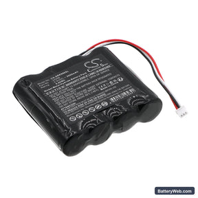 Systronik 4-HXAAL Replacement Battery, 4.8V, 2000mAh, Ni-MH 1