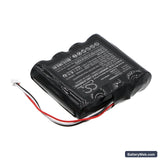 Systronik 4-HXAAL Replacement Battery, 4.8V, 2000mAh, Ni-MH 2