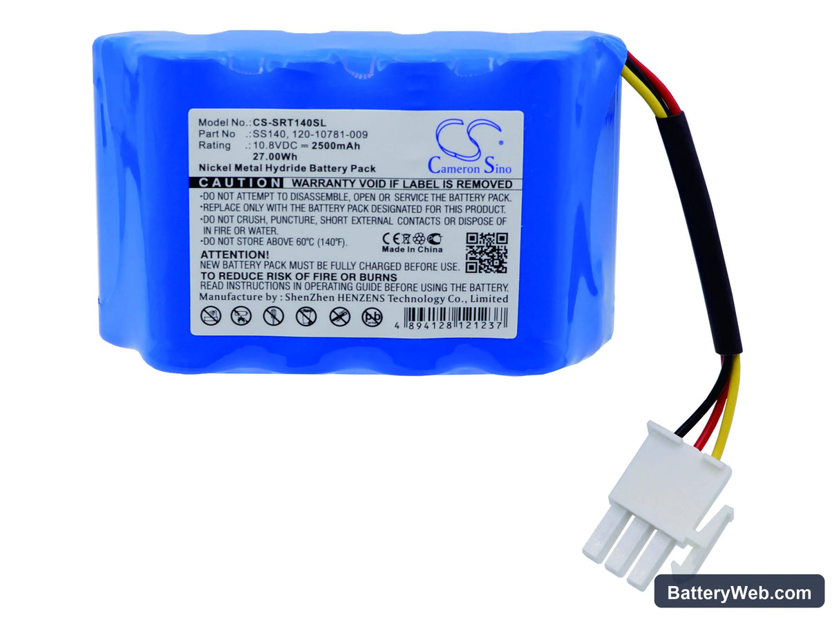 SUNRISE TELECOM xDSL MTT METERS Replacement Battery, 10.8V, 2500mAh, Ni-MH 3