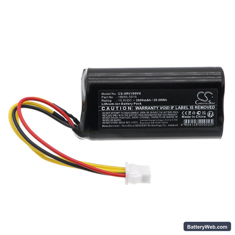 Sencor SRV 1000SL Replacement Battery, 10.8V, 2600mAh, Li-ion 3