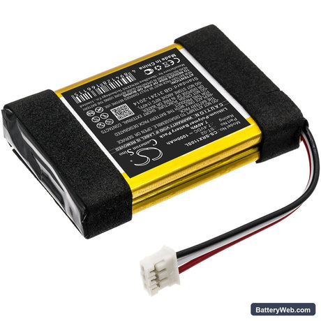 Sony SRS-X11 Replacement Battery, 7.4V, 1000mAh, Li-Polymer 2