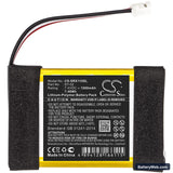 Sony SRS-X11 Replacement Battery, 7.4V, 1000mAh, Li-Polymer 3