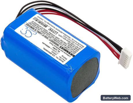 Sony SRS-X30 Replacement Battery, 7.4V, 6800mAh, Li-ion 2