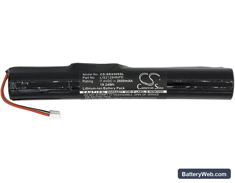 Sony SRS-X5 Replacement Battery, 7.4V, 2600mAh, Li-ion 5