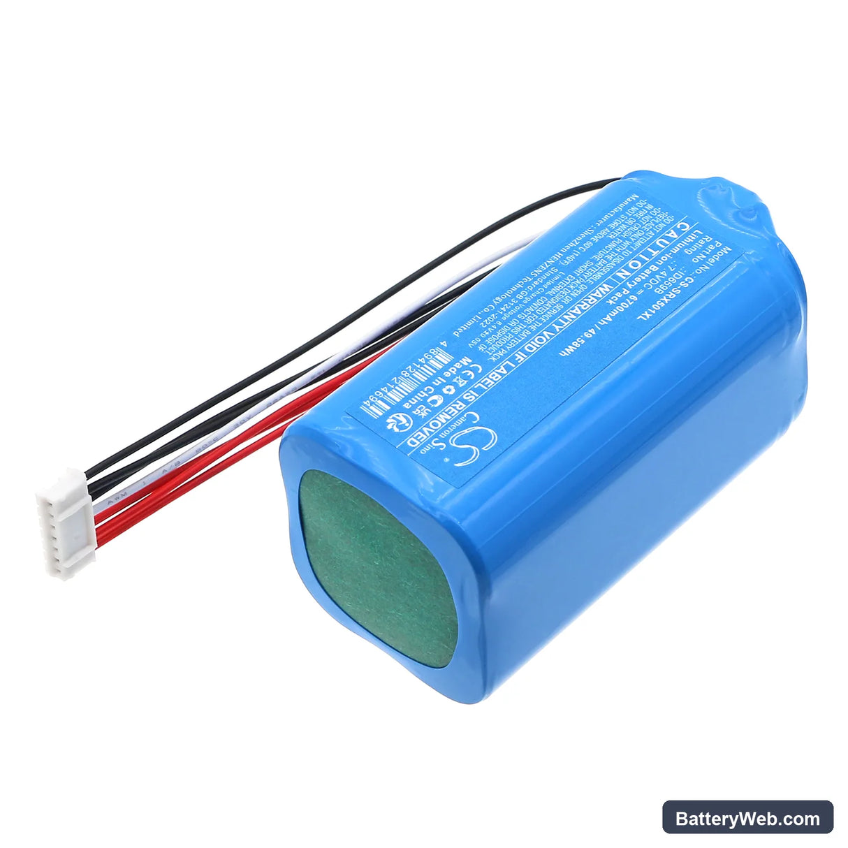 Sony SRS-XB501 Replacement Battery, 7.4V, 6700mAh, Li-ion 2