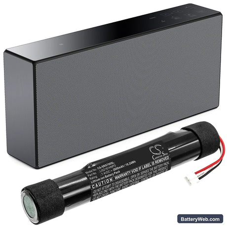 Sony SRS-X7 Replacement Battery, 7.4V, 2600mAh, Li-ion 6