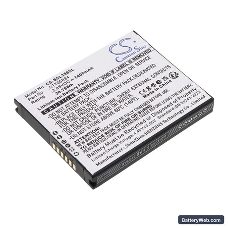 Senter S357 Replacement Battery, 3.85V, 5400mAh, Li-ion 1