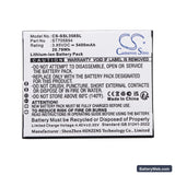 Senter S357 Replacement Battery, 3.85V, 5400mAh, Li-ion 3
