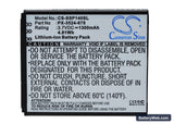 Simvalley SP-140 Replacement Battery, 3.7V, 1300mAh, Li-ion 1